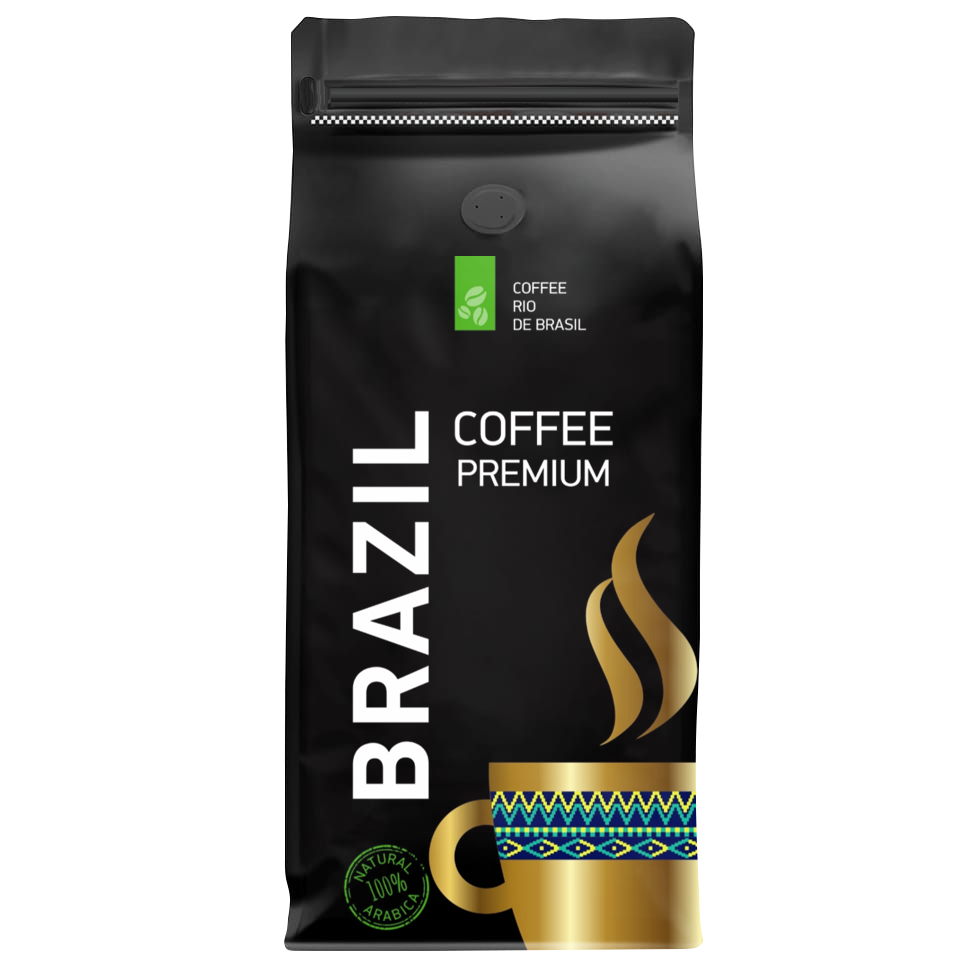 Бразильский кофе в зернах Rio de Brazil espresso Gold